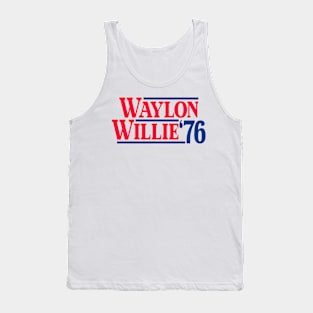 Waylon and Willie '76 Tank Top